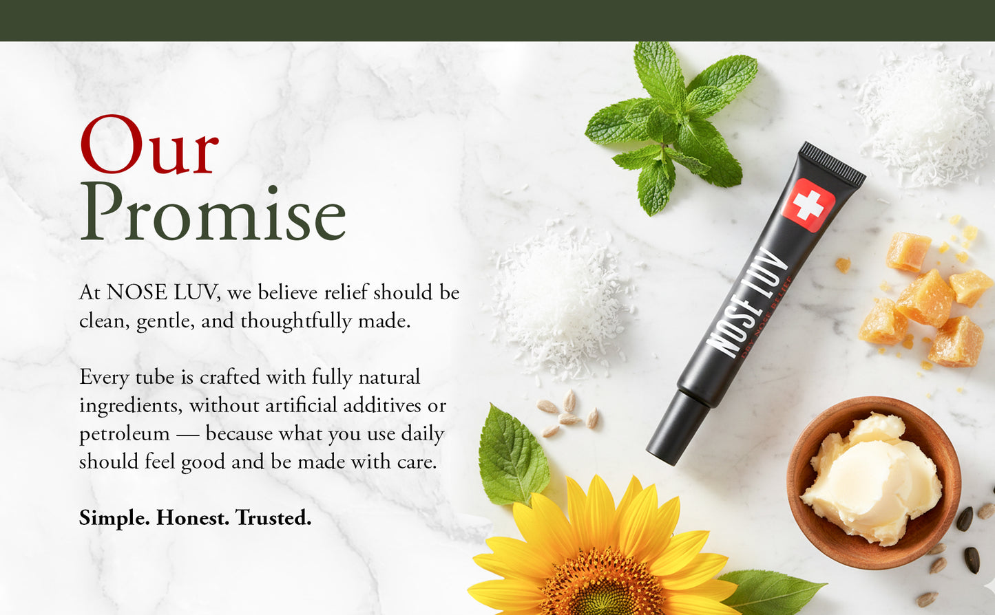 NOSE LUV: The Organic Hydrating Nasal Moisturizer- BOGO