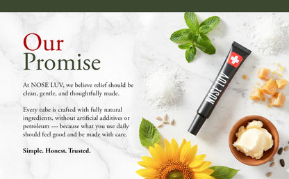 NOSE LUV: The Organic Hydrating Nasal Moisturizer- BOGO