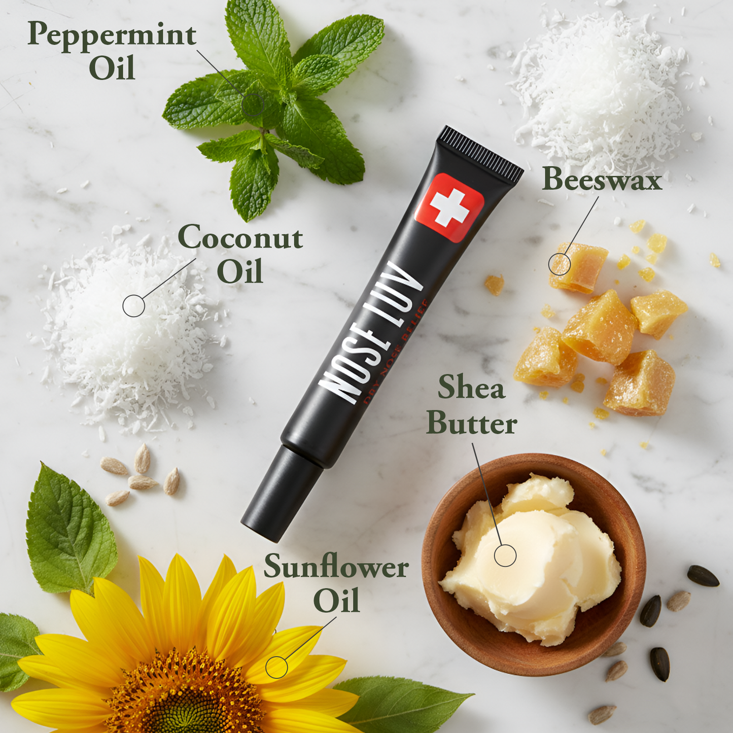 NOSE LUV: The Organic Hydrating Nasal Moisturizer- BOGO